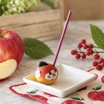 再販りんご🍎のお香立て(受皿付)