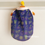 犬服 🧊クールクロス🧊 1着あると超便利！濡らしてひんやりクールクロス使用！ネオンフルーツタンク🍇🍎 サイズもたくさんあります★【送料無料】