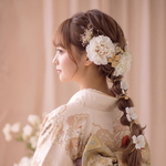 2500 LALALAの髪飾り𓂃𓈒𓏸 成人式 袴 卒業式 和装 振袖 髪飾り