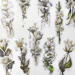フレークシール Floral Bead 2 <S1380>