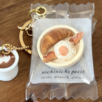 1番人気♪選べるミニチュアパン キーホルダー①｜little brunch （フェイクフード・食品サンプル）パンチャーム