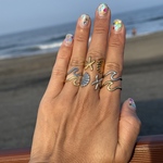 【 Wave ring 】 & 【 Shell ring 】