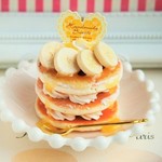 バナナはちみつパンケーキのメモスタンド