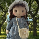 お花ポシェットの女の子＊K様ご注文の品＊