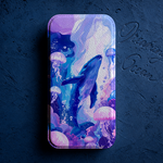 【全機種対応!】🐋Dreaming Ocean🐳　手帳型スマホケース　イラストアート　海　くじら　くらげ　iPhone・Android　帯あり帯なし　iPhone16・17シリーズ対応　プチギフト