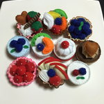 フェルトのケーキセット