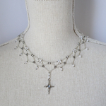 my shiny bijou necklace 020 ビジューネックレス ステンレス