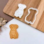 ジャックラッセルテリア全身〜スムースコート〜【クッキー型・スタンプ型セット】