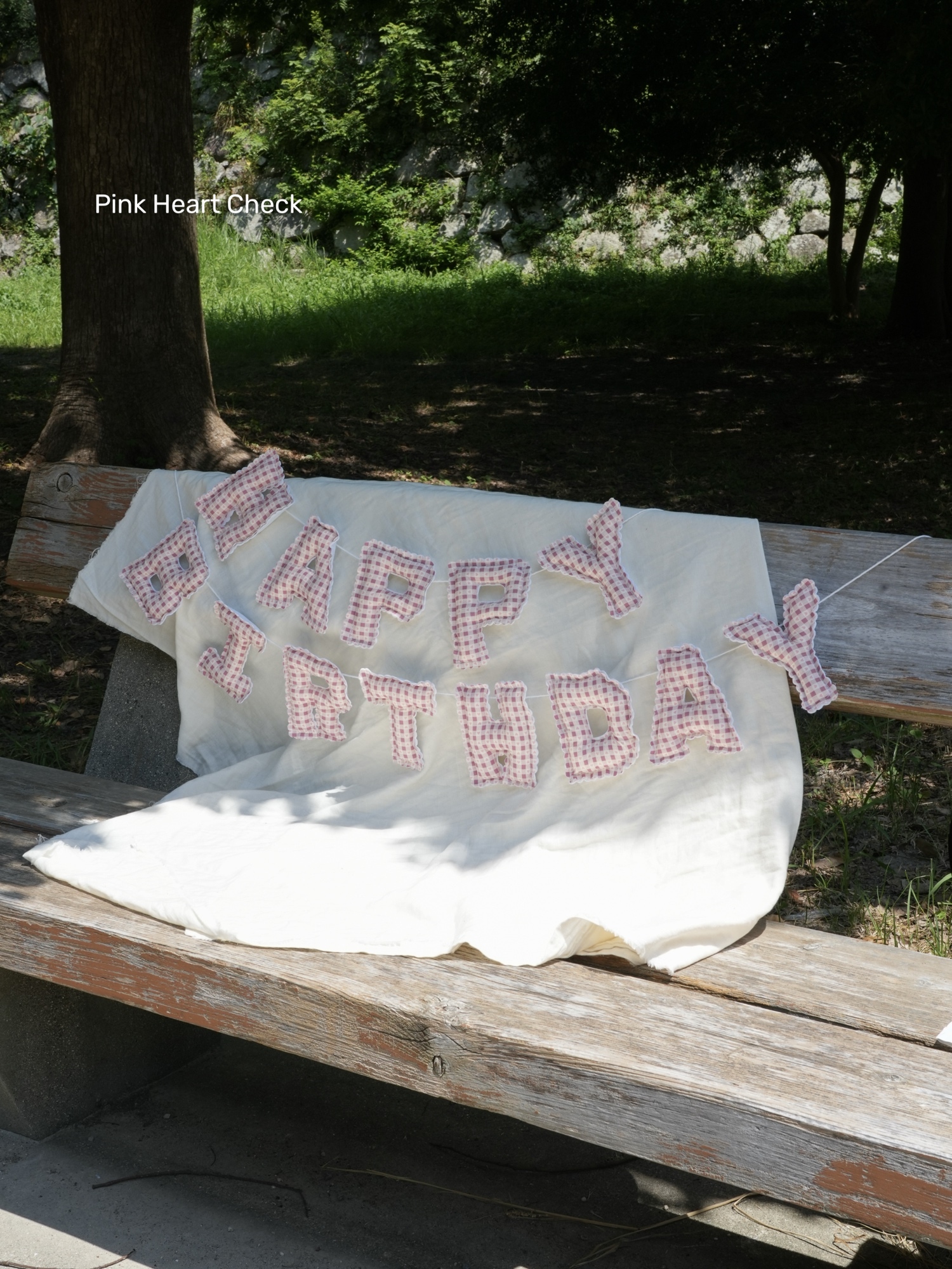 HALF/ハーフバースデー/ガーランド/布 - yumyum-made | minne byGMO