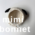 mimi bonnet  ベビーボンネット