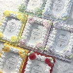 【選べる推しカラー】とろける薔薇ケーキのトレカケースキーホルダーデコ♡生写真サイズも可能！