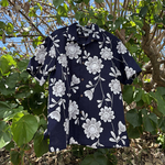 浴衣 浴衣リメイクシャツ 着物リメイク 夏シャツ かりゆしウェア 花柄シャツ