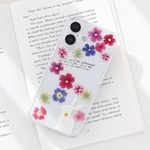 【#128】＊送料無料 ＊押し花スマホケース＊iPhoneケース押し花＊koko＊うさぎ