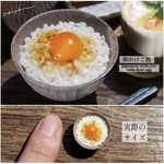 【8月の新商品】卵かけご飯★ミニチュアフード★