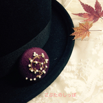 花のロンド 🌸クラッシックローズカラー  刺繍ブローチ