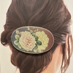 【SiMILE･コラボ】ヘアクリップ大(◯)