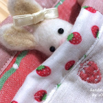 🍓　６重ガーゼケット　🍓