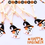 ハロウィン👻ゴーストチャームのチョーカー　＊10本＊　トリミングチョーカー　犬猫チョーカー　ペット用チョーカー