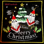 Christmas♡サンタ帽子のユラユラおばけピアスorイヤリング