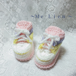 ❤︎baby❤︎ルームシューズ【パステル×スニーカー】