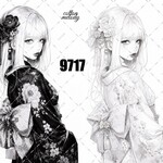 original sticker « no.9717 »     //     人物ステッカー オリジナルステッカー オリジナル人物ステッカー ステッカー cotton melody