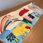 知育布絵本 ひも通し付 送料込 23