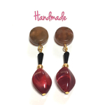 揺れる♡べっ甲ピアス