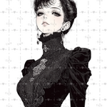 【B-180】　人物ステッカー