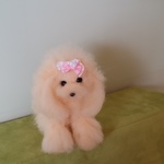 citrine-apri様　羊毛フェルト　犬　プードル　トップノット　アプリ2