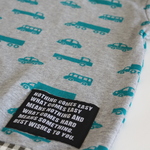 男の子大好き！くるま接結Tシャツ　１００