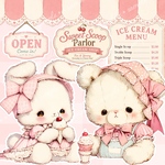 【紙ものセット♡ Sweet Scoop Parlor 】１４０枚