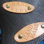 ハンドメイドでHandmade革タグ（送料無料）