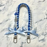 氷雪様オーダー品/雪の女王 ネックストラップ＆ハンドストラップセット