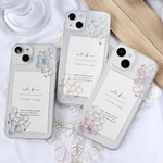 【3color】全機種対応　紫陽花フラワーのスマホケース 　iPhone17 iPhone17e iPhone16 iPhone16e   あじさい　アンドロイド クリアケース　iPhoneケース