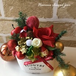 なまけものサンタさん♪　Xmasアレンジ☆　　