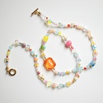 hampten’s　beads necklace 