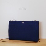 帆布11号ポシェットmini 花紺