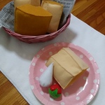 【送料無料】フェルトままごと《シフォンケーキ♪》