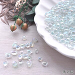 ガラス粒 オーロラ 10g【レジン 硝子粒 素材】