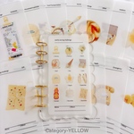 【Category-YELLOW】- Refillバインダー貯金 Saving リフィルA6サイズ 6枚入