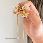 hoop flower tassel