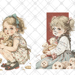 no. 1189オリジナル人物ステッカー