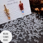 【milky type】Micro Flour Beads【4mm】【約350個】【micro 62】