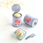 ミニチュア　ももの缶詰めセット　
