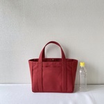 【全15色】「軽いボックストート」小サイズ／倉敷帆布8号【受注制作】 
