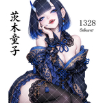 《 No.1328 》Sakuraꕤ オリジナル人物ステッカー シール ステッカー