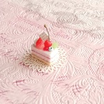 ストロベリーとチェリーのショートケーキ