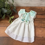 【完成品】パッチワークコットンのワンピース👗胴37