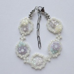 framed flower bracelet 011 1点もの ブレスレット ステンレス