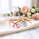 Cat's eye ring.(ピンキーリング可)